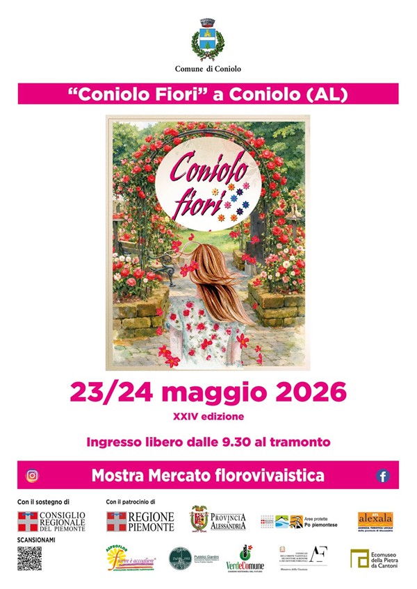Locandina Coniolo fiori