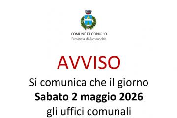 Avviso chiusura uffici