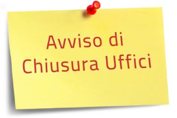 Avviso chiusura uffici comunali